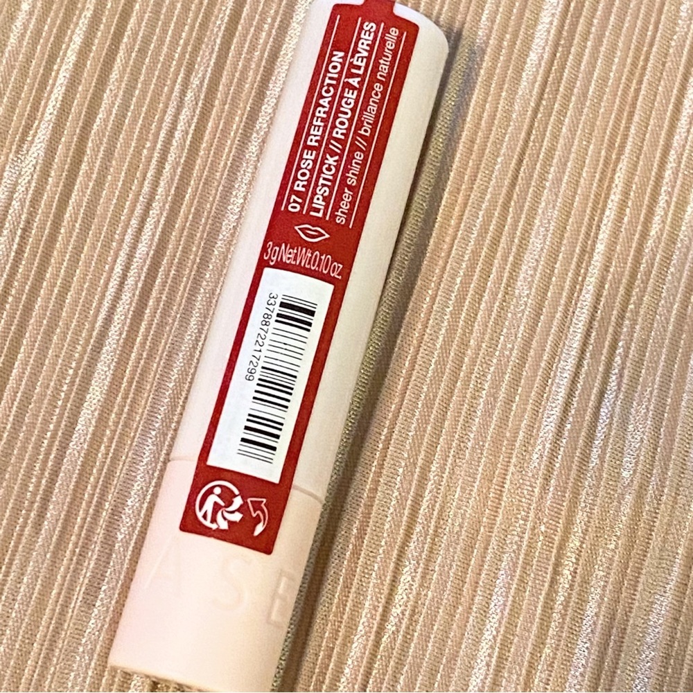 SEPHORA About That Shine Sheer Shine Lipstick 07 ROSE REFRACTION Full Size 3ml